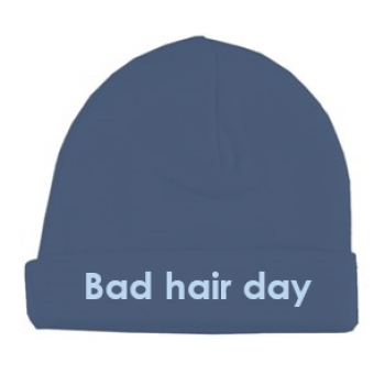 Babymutsje "Bad hair day"